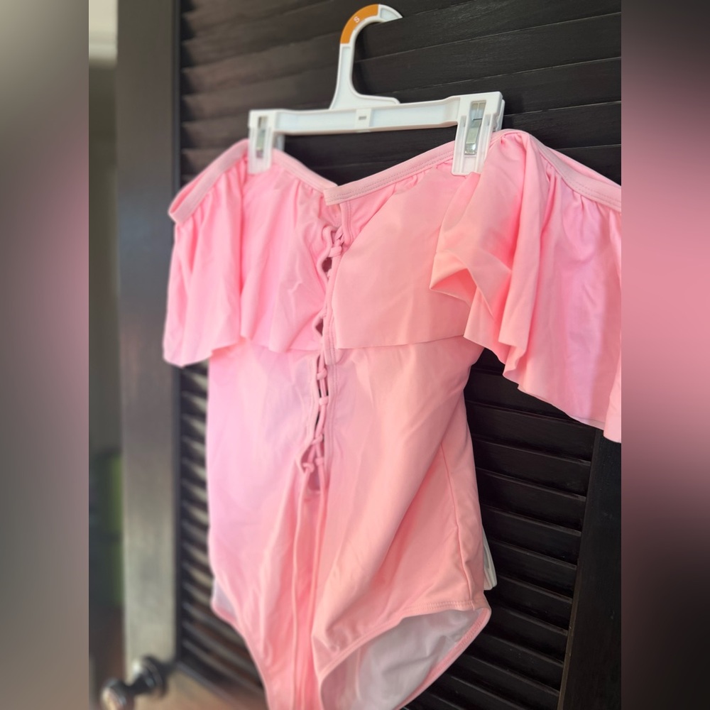 Pink One Piece Swimsuit